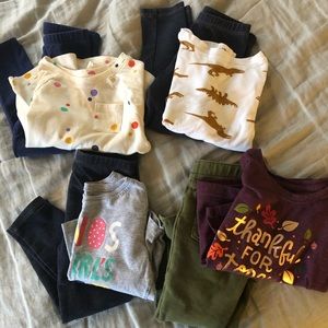 BUNDLE (Mostly) Cat & Jack 3T long sleeve and pants